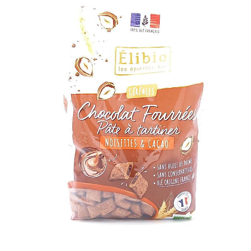 CEREALES FOURREES PATE A TARTINER NOISETTE CACAO 375GR, ELIBIO